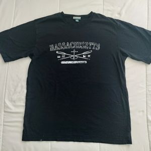 🏷️Buy 4 get 1 free🏷️ Massachusetts Graphic Souvenir Tee